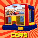 cars bounce house rental