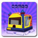 combo bounce house rental