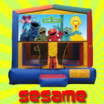 themed bounce house