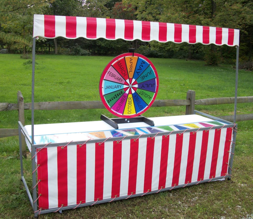 birthday wheel cleveland akron canton party rentals