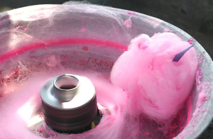 akron bounce cotton candy machine