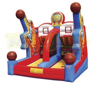 inflatable basketball game