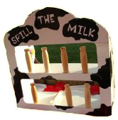 milk toss game cleveland akron canton party rentals